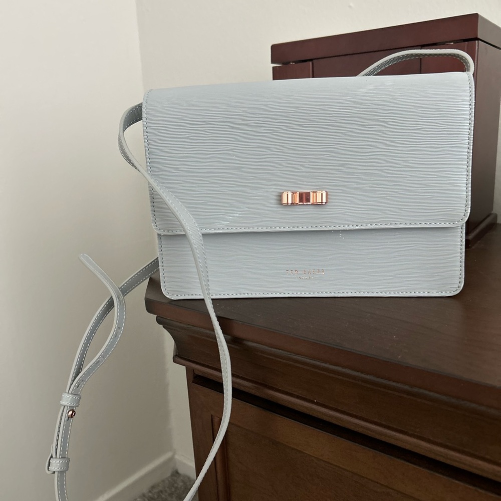 Ted Baker Soft Blue Crossbody Bag